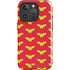 DC Comics Wonder Woman Logo Pattern iPhone 16 Pro Impact Case